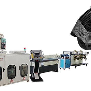 High speed forming machine ID12mm-OD50mm single wall corrugated PE pipe ...